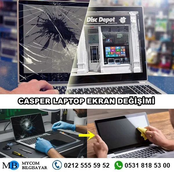 Casper laptop ekran degişimi