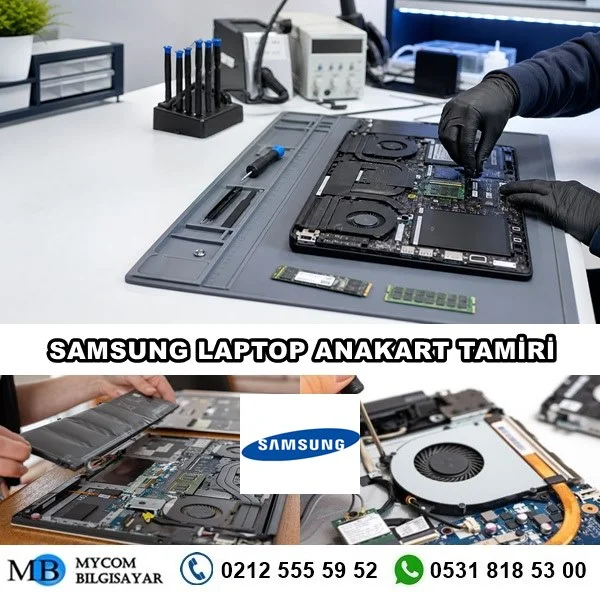 Samsung laptop anakart tamiri