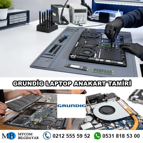 Grundig laptop anakart tamiri