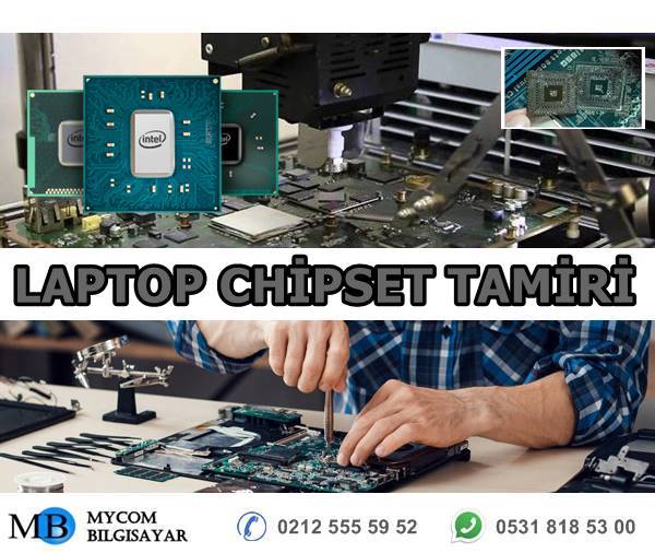 hp laptop chipset tamiri